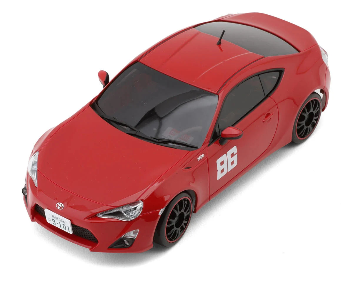 Kyosho MA-020 Mini-Z AWD Readyet with Toyota 86 MF GHOST Body (Red)
